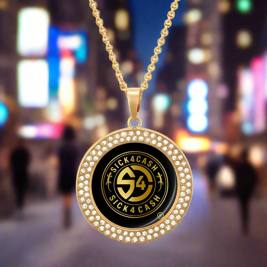 S4C Multicolored diamond necklace