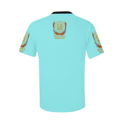 Men's All Over Print Patch Pocket T-shirt (Model T56)