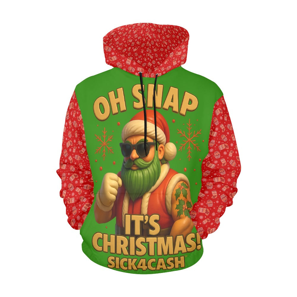 Christmas hoodie green