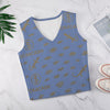 Women's Long Sleeve Button Knit Vest
