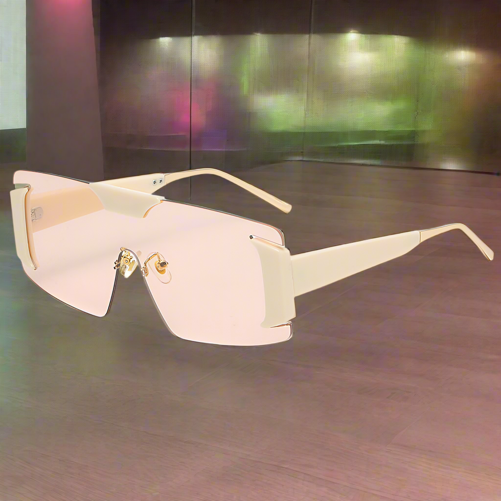 Frameless Sunglasses Men And Women Trend Large Frame Sunglasses 🔥