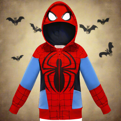 Kids hoodie small spider man