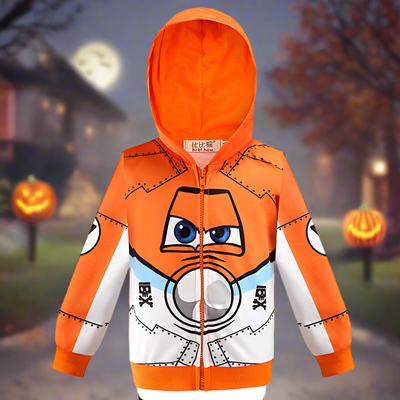 Orange hoodie for kids