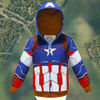 Captain america kid hoodie
