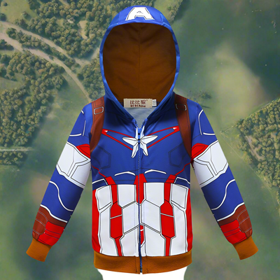 Captain america kid hoodie