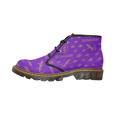 Women's Canvas Chukka Boots (Model Skinks