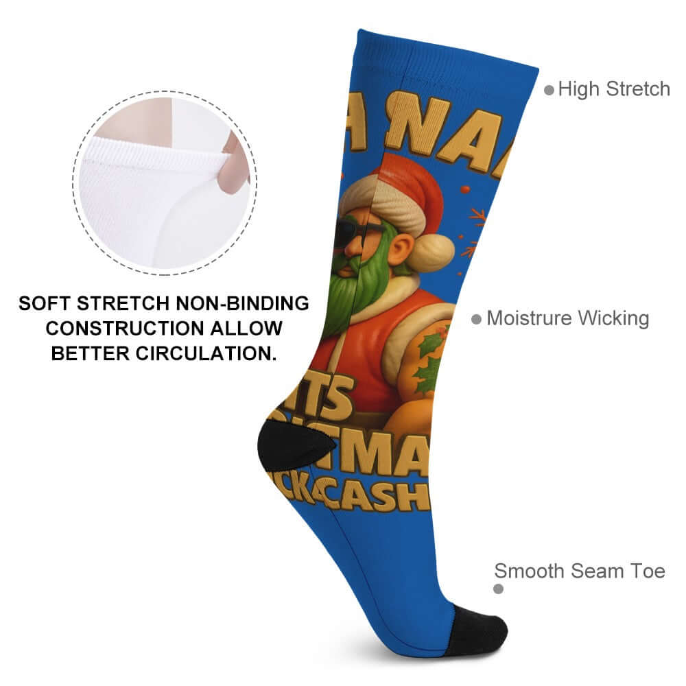 “OH SNAP IT’S CHRISTMAS” Socks - Limited Holiday Drop