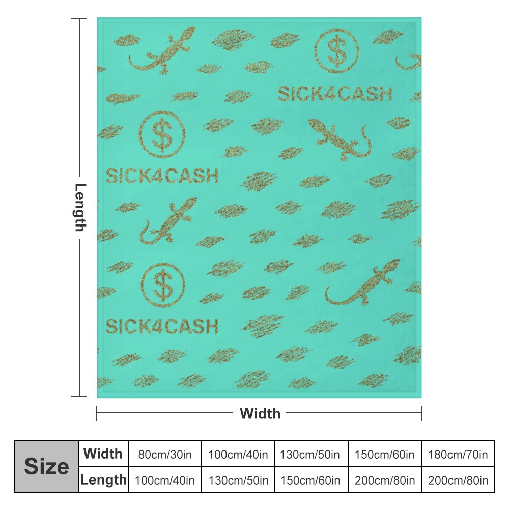 🔥 SICK4CASH® Legacy Blanket — Anti-Pilling Flannel
