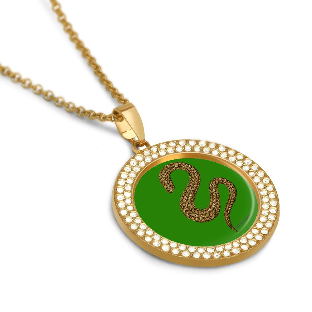 S4C Multicolored diamond necklace