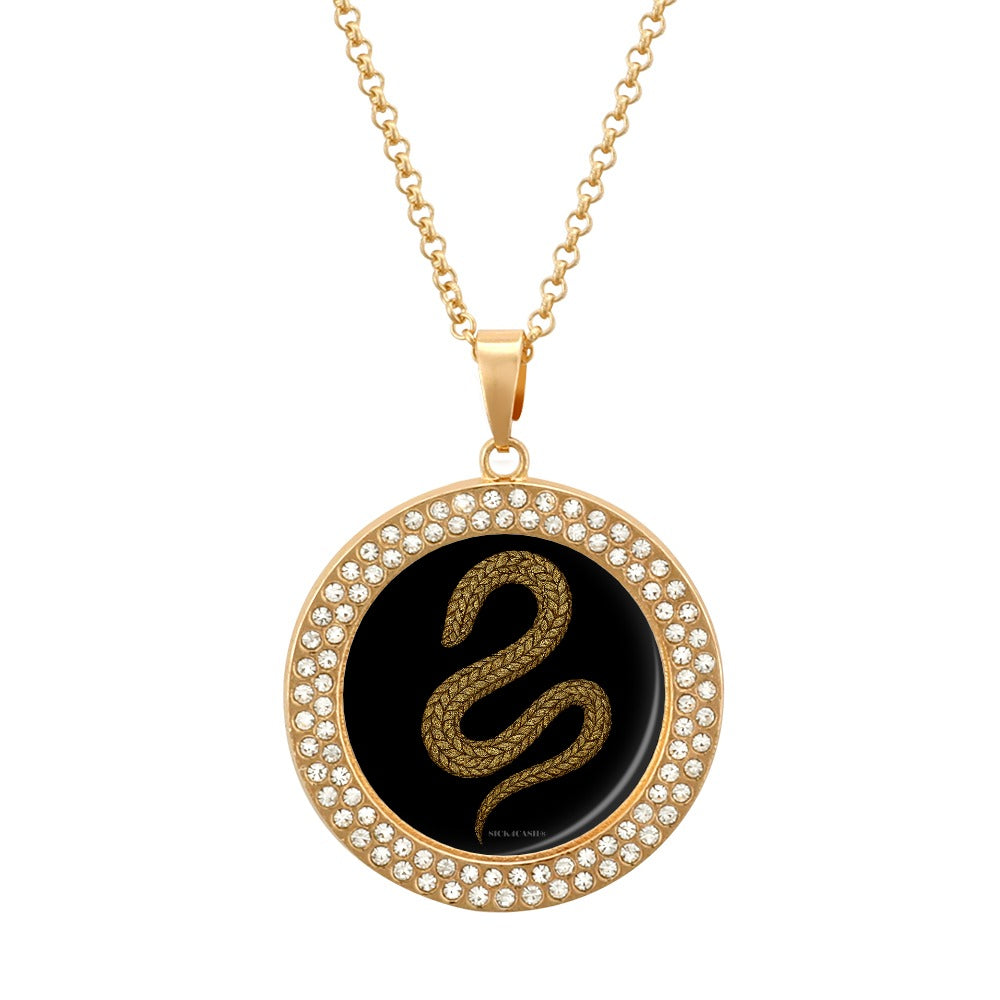 S4C Multicolored diamond necklace