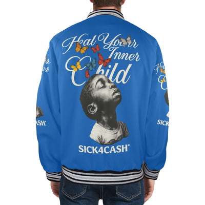 Blue jacket desinger