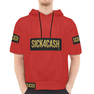 🖤 SICK4CASH® Legacy Hoodie: “DRAW BLOOD / DROP GOLD” Edition