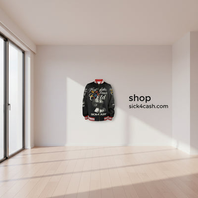 Black jacket designer