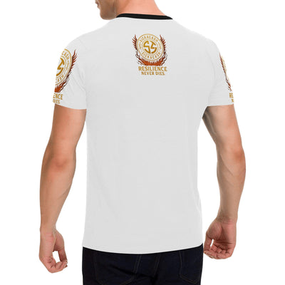 Men's All Over Print Patch Pocket T-shirt (Model T56)