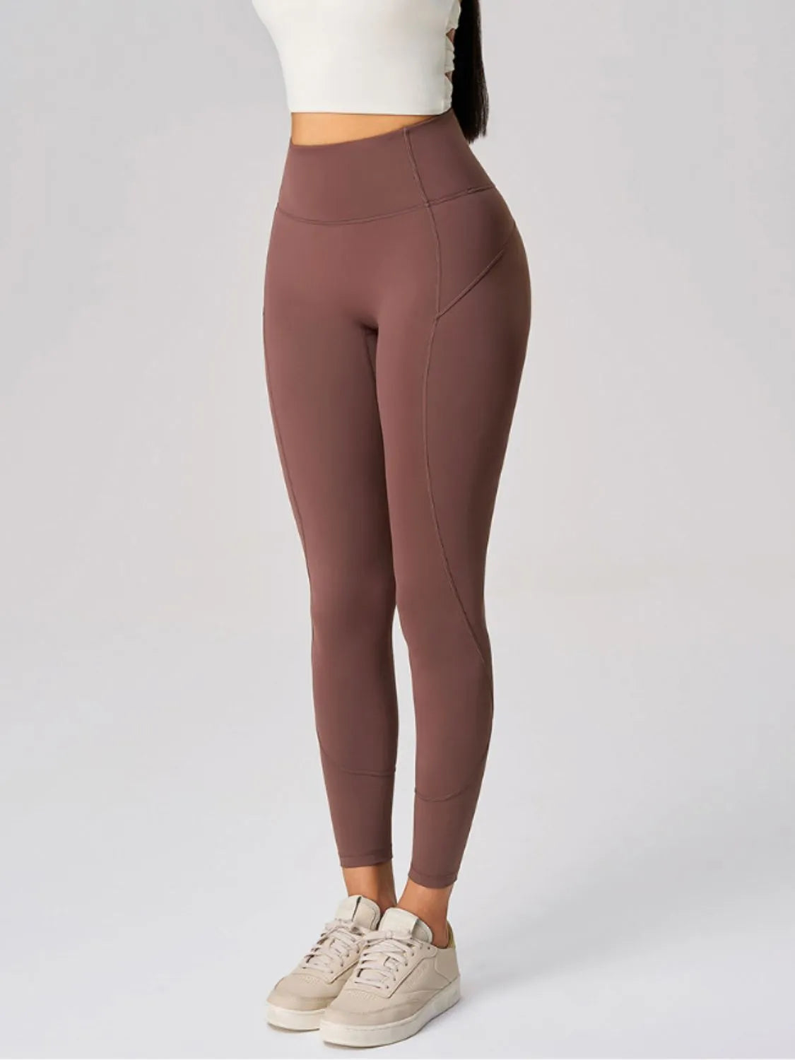 High Waist Active Leggings w/Pockets