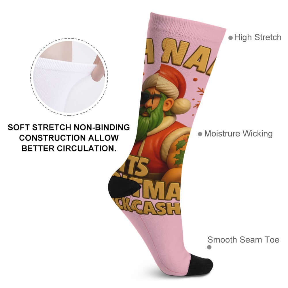 “OH SNAP IT’S CHRISTMAS” Socks - Limited Holiday Drop