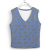 Women's Long Sleeve Button Knit Vest