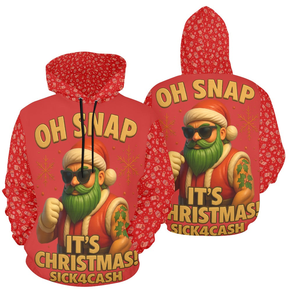 Front back of red hoodie