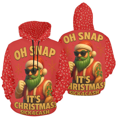 SICK4CASH® OH SNAP IT'S CHRISTMAS Hoodie – Limited Holiday Drop