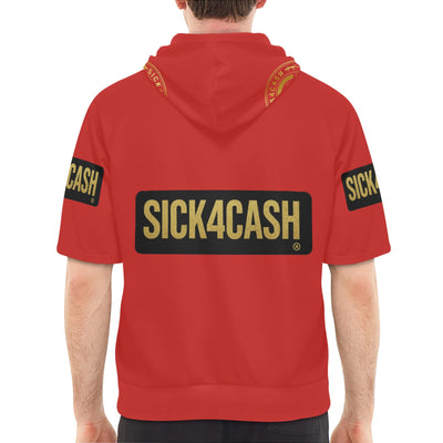 🖤 SICK4CASH® Legacy Hoodie: “DRAW BLOOD / DROP GOLD” Edition