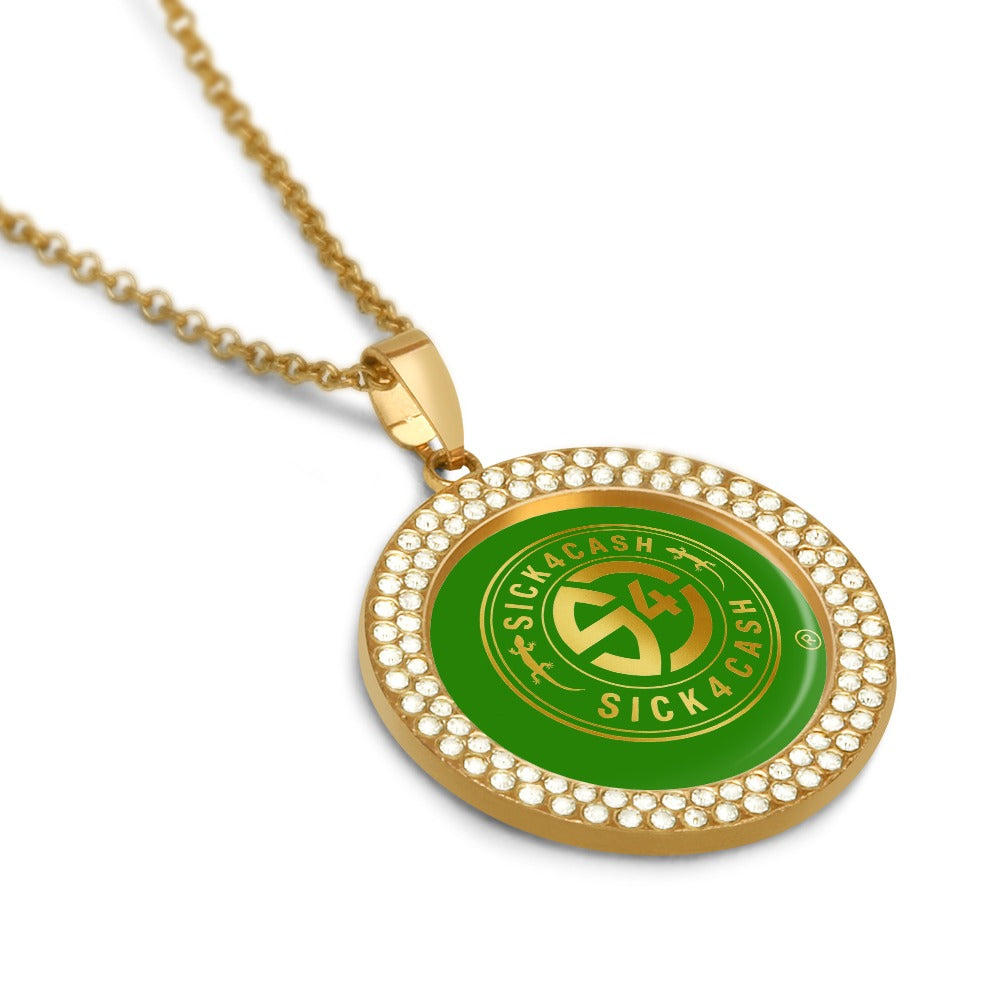 S4C Multicolored diamond necklace