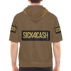 🖤 SICK4CASH® Legacy Hoodie: “DRAW BLOOD / DROP GOLD” Edition