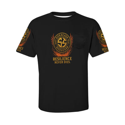 Men's All Over Print Patch Pocket T-shirt (Model T56)