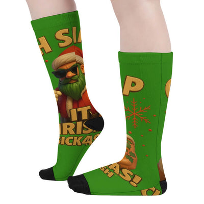 “OH SNAP IT’S CHRISTMAS” Socks