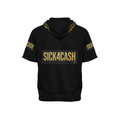 🖤 SICK4CASH® Legacy Hoodie: “DRAW BLOOD / DROP GOLD” Edition
