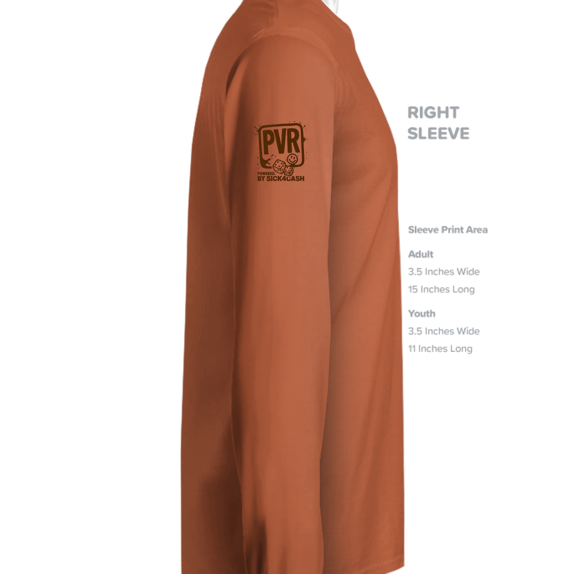 TEXAS ORANGE - SLEEVE_RIGHT