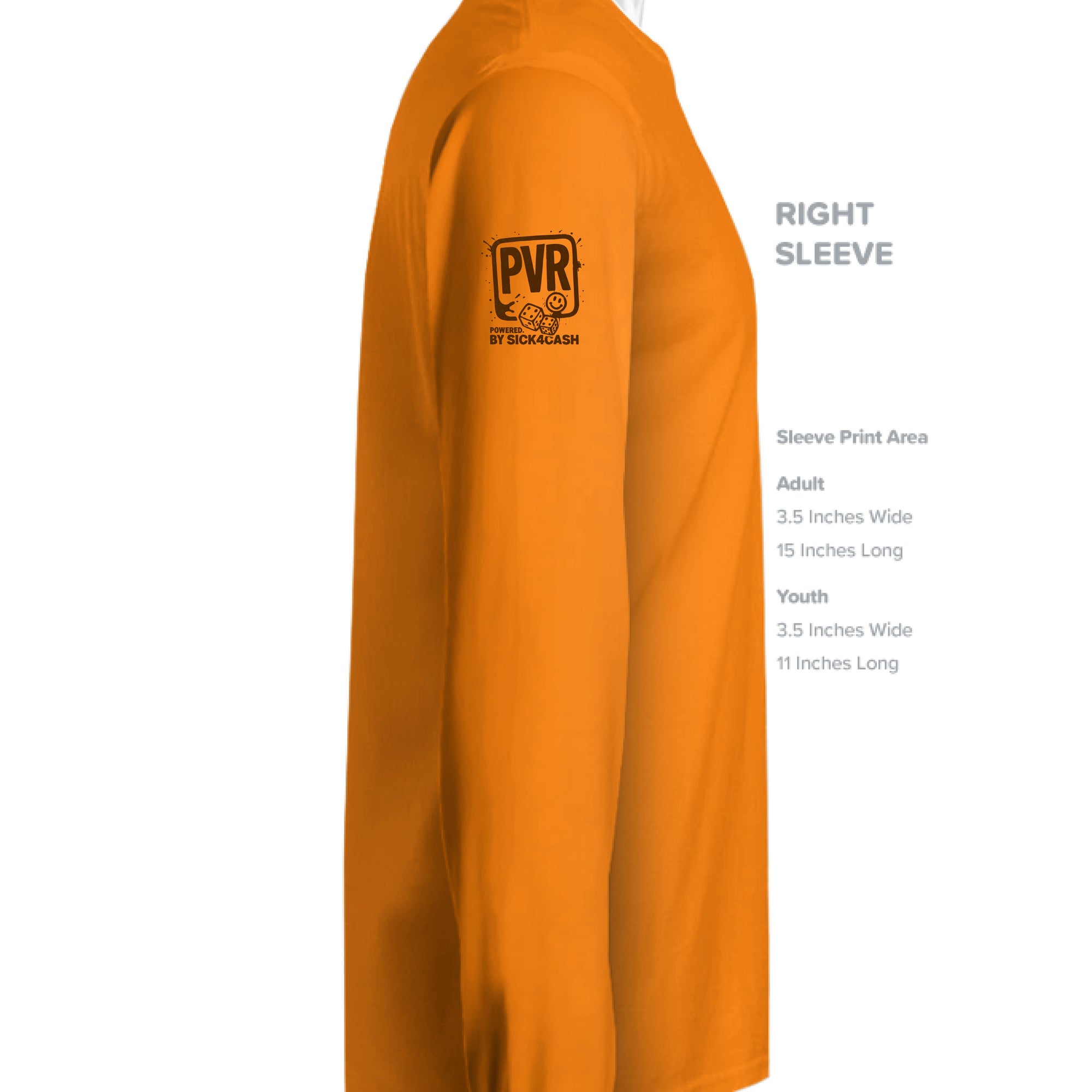 SAFETY ORANGE - SLEEVE_RIGHT