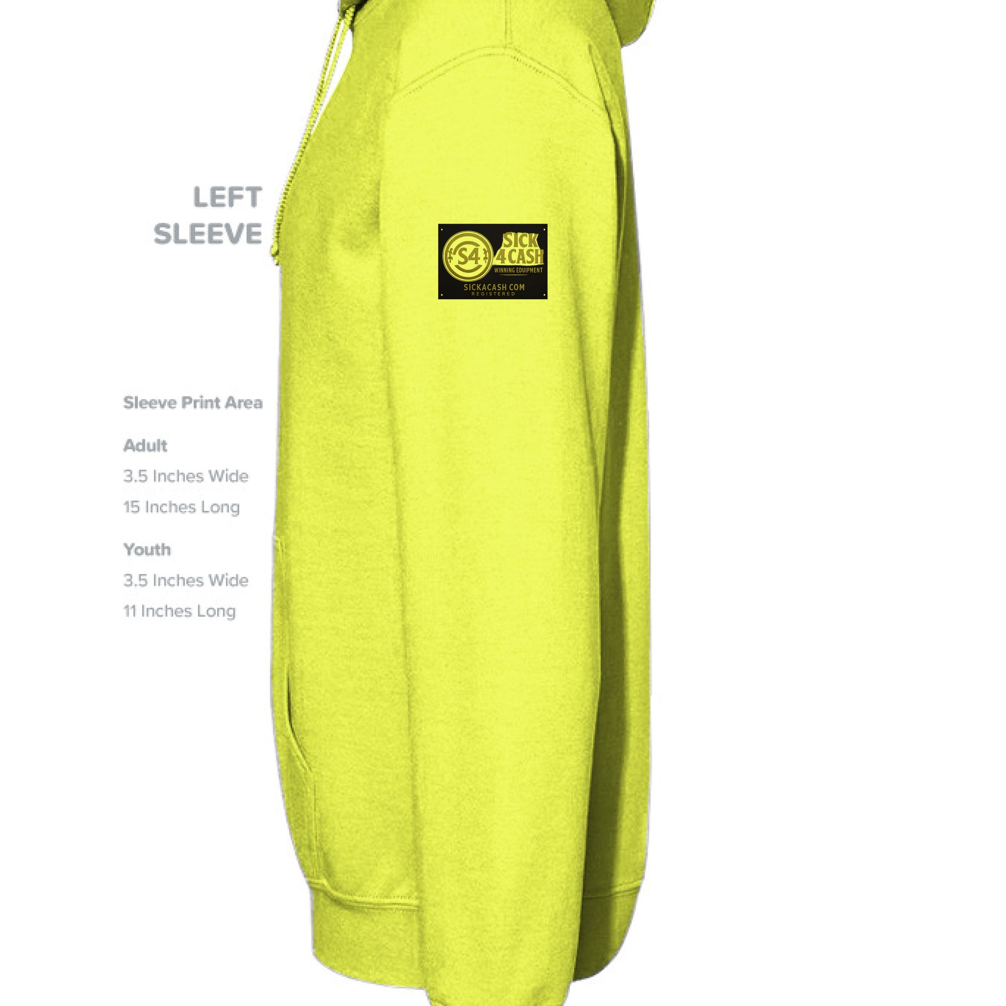 SAFETY GREEN - SLEEVE_LEFT