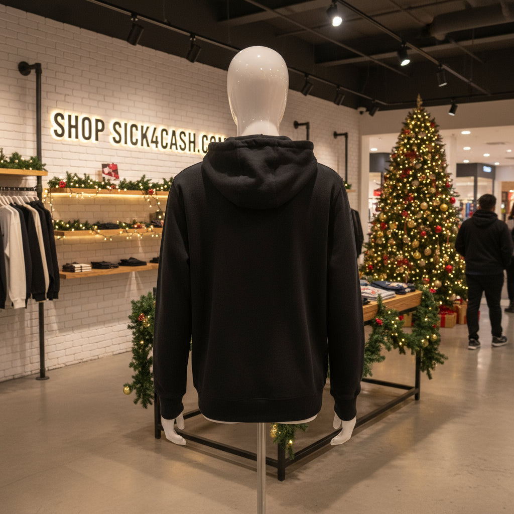 Black hoodie designer