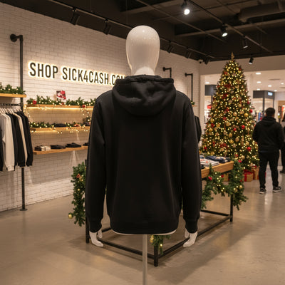 Black hoodie designer