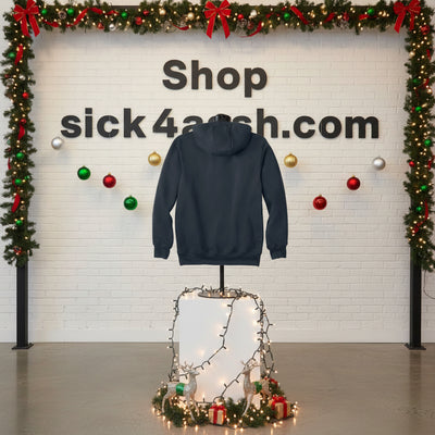 Black hoodie with designer name