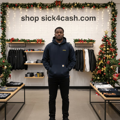 New navy pull over hoodie