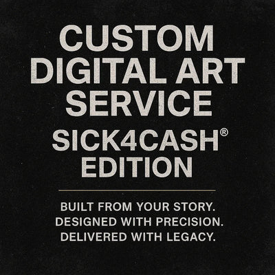 Custom Digital Art — SICK4CASH® Edition
