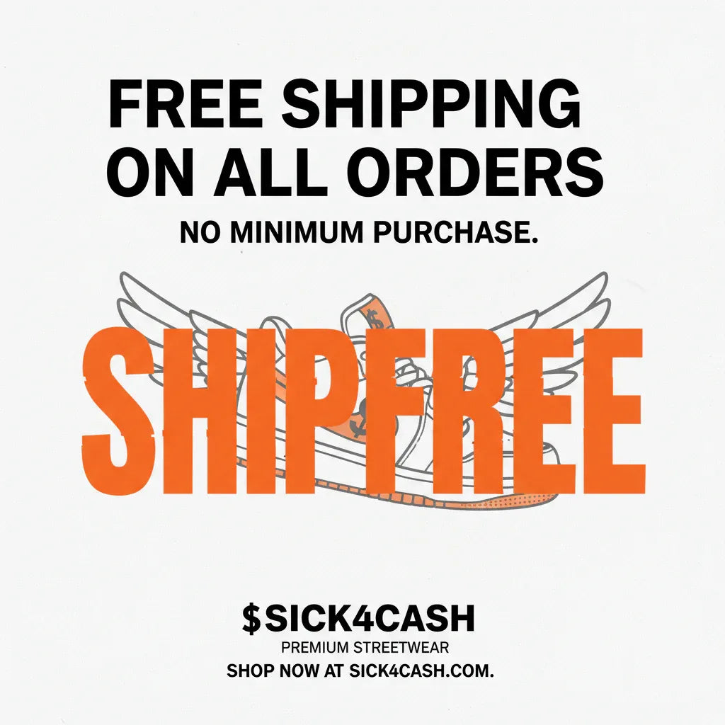 SICK4CASH Free Shipping Flyer