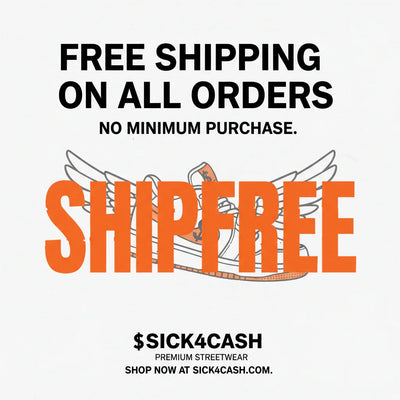 SICK4CASH Free Shipping Flyer